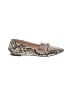 Bamboo Animal Print Ivory Flats Size 8 - photo 1