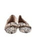 Bamboo Animal Print Ivory Flats Size 8 - photo 2
