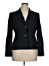 Kasper 100% Polyester Black Blazer Size 14 - photo 1