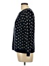 Ann Taylor LOFT 100% Cotton Polka Dots Black Pullover Sweater Size L - photo 5