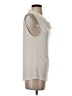 Ann Taylor Ivory Sleeveless Blouse Size S - photo 4