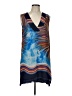 Tiny Graphic Blue Casual Dress Size L - photo 1