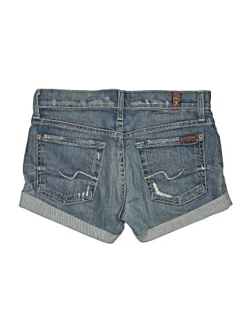 7 For All Mankind Denim Shorts (view 2)