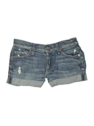 7 For All Mankind Denim Shorts (view 1)