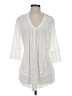 Soft Surroundings White 3/4 Sleeve Blouse Size XS (petite) - photo 1