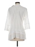 Soft Surroundings White 3/4 Sleeve Blouse Size XS (petite) - photo 2