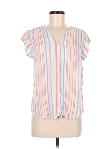 Liz Claiborne Short Sleeve Blouse (view 1)