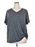 Unbranded Gray Short Sleeve T-Shirt Size 3X - photo 1