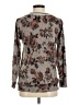 Vanilla Bay Floral Gray Pullover Sweater Size S - photo 2
