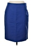 J.Crew Solid Blue Formal Skirt Size 6 - photo 1