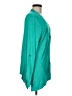 LOGO Teal Long Sleeve Blouse Size M - photo 4