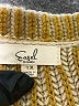 Easel 100% Acrylic Gold Pullover Sweater Size 1X - photo 7