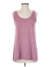 Ann Taylor LOFT Stripes Red Pink Sleeveless Top Size S - photo 1