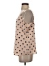 Ann Taylor 100% Polyester Tan Sleeveless Top Size S - photo 5