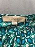 Ann Taylor LOFT 100% Polyester Teal 3/4 Sleeve Blouse Size M - photo 7