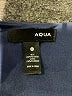 Aqua 100% Polyester Paisley Blue Casual Dress Size XL - photo 7