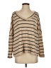 Altar'd State Stripes Tan Pullover Sweater Size XXS - photo 1