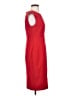 Calvin Klein Solid Red Cocktail Dress Size 4 - photo 4