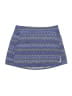L.L.Bean Chevron-herringbone Blue Casual Skirt Size M - photo 1