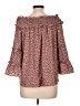 AndTheWhy 100% Polyester Pink 3/4 Sleeve Blouse Size L - photo 2