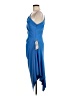 Betsy & Adam Blue Cocktail Dress Size 6 - photo 5