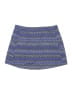 L.L.Bean Chevron-herringbone Blue Casual Skirt Size M - photo 2