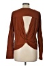 Mono b Brown Long Sleeve Top Size L - photo 2