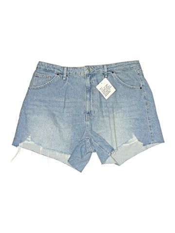 Topshop Denim Shorts (view 1)