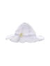 Green Sprouts 100% Polyester White Bucket Hat Size 3-6 mo - photo 1