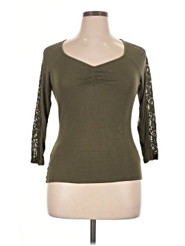 Candie's 3/4 Sleeve Top (view 1)