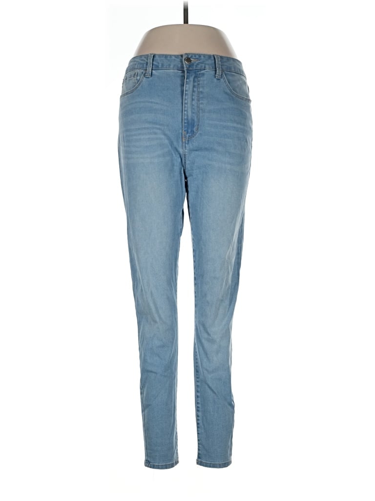 Pre-owned Forever 21 Jeans In Blue