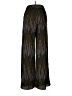 H&M Metallic Black Casual Pants Size 6 - photo 2