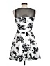 Trixxi Floral White Silver Cocktail Dress Size L - photo 2