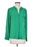Bellatrix 100% Polyester Green Long Sleeve Blouse Size XS - photo 1