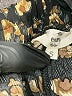 Entro 100% Polyester Floral Gold Black Casual Skirt Size S - photo 4