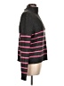 Calligraphie Stripes Black Pullover Sweater Size L - photo 4
