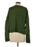 Unbranded Solid Green Pullover Sweater Size S - photo 2
