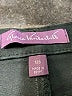 Gloria Vanderbilt 100% Spandex Black Jeans Size 12 - photo 7