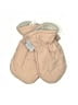 7a.m. ENFANT Tan Pink Mittens Size 0-3 mo - 3-6 mo - photo 1