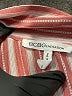 BCBGeneration 100% Rayon Stripes Pink Short Sleeve Blouse Size S - photo 7