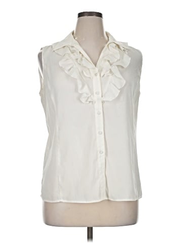 Tahari by ASL Sleeveless Blouse (view 1)
