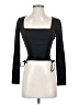 Zara Black Long Sleeve Top Size S - photo 1