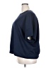 Double Take Blue Short Sleeve Top Size 3X - photo 5