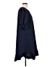 Unbranded Solid Blue Casual Dress Size L - photo 4