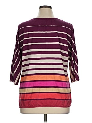 SONOMA life + style 3/4 Sleeve T-Shirt (view 2)