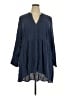 Torrid Blue 3/4 Sleeve Blouse Size 3X Plus (3) - photo 1