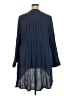 Torrid Blue 3/4 Sleeve Blouse Size 3X Plus (3) - photo 2