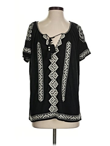 Calypso St. Barth Short Sleeve Blouse (view 1)