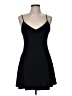 Silence and Noise Solid Black Cocktail Dress Size M - photo 1