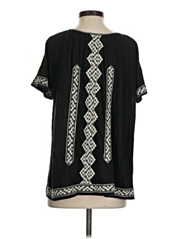 Calypso St. Barth Short Sleeve Blouse (view 2)